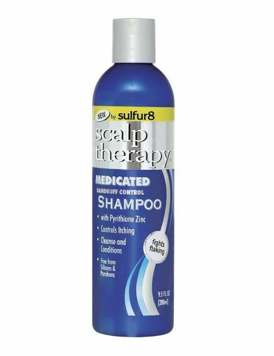 SULFUR 8 SCALP THERAPY MEDICATED DANDRUFF CONTROL SHAMPOO