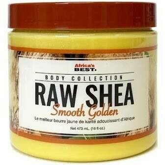 AFRICA'S BEST BODY COLLECTION RAW SHEA SMOOTH GOLDEN 16oz