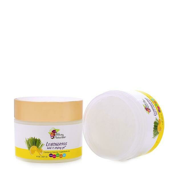 ALIKAY NATURALS LEMONGRASS HOLD IT STYLING GEL 8oz