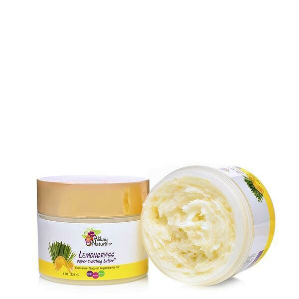 ALIKAY NATURALS LEMONGRASS SUPER TWISTING BUTTER 8oz