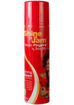 Ampro Shine 'n Jam Magic Fingers Finishing Sheen For Braiders 11.5oz