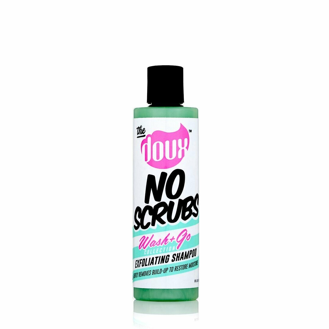 The Doux No Scrubs Wash + Go Exfoliating Shampoo 8oz