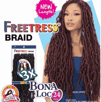 Freetress Braid 3X Bona Loc 24&quot;