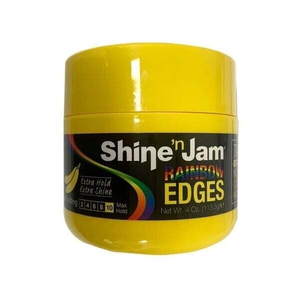 Ampro Shine &#39;N Jam Rainbow Edges Extra Hold &amp; Extra Shine 4oz