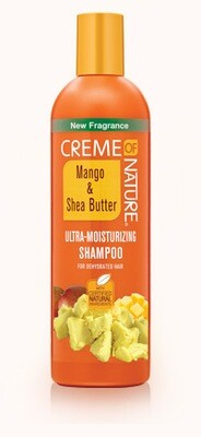 Creme Of Nature Mango &amp; Shea Butter Ultra Moisturizing Shampoo 12oz