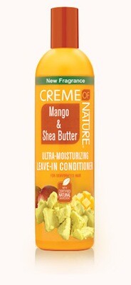 CREME OF NATURE MANGO AND SHEA BUTTER LEAVE IN CONDITIONER 8.45 oz