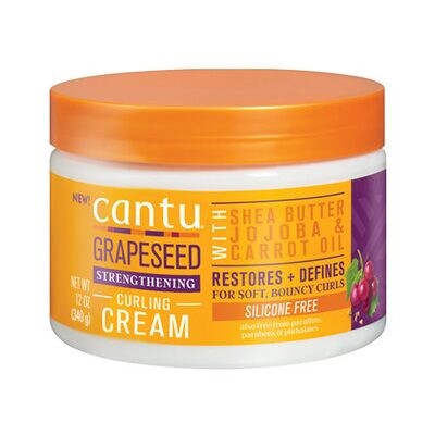 Cantu Grapeseed Strengthening Curling Cream 12oz