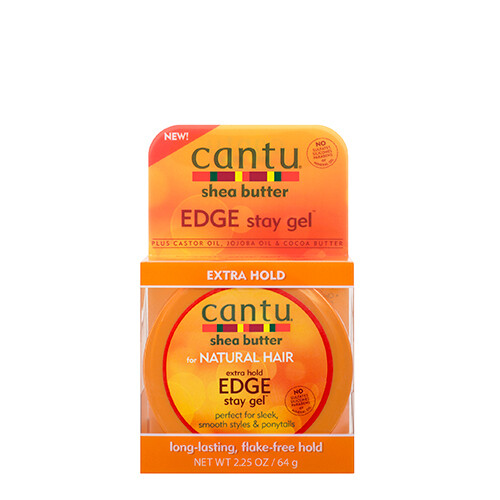 Cantu Shea Butter For Natural Hair Edge Stay Gel 2.25oz - Extra Hold