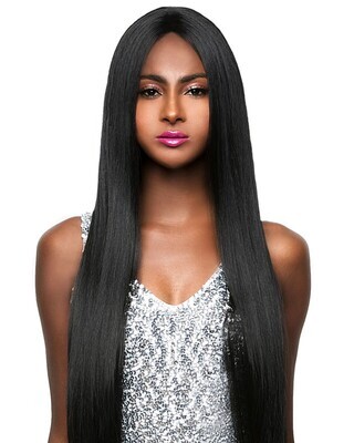 Black Gold 100% Brazilian Human Hair Straight 10&quot; - Natural Black