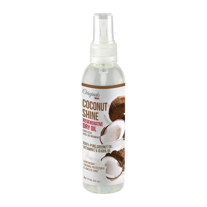 AFRICA&#39;S BEST ORIGINALS COCONUT CREME REGENERATIVE DRY OIL 6oz
