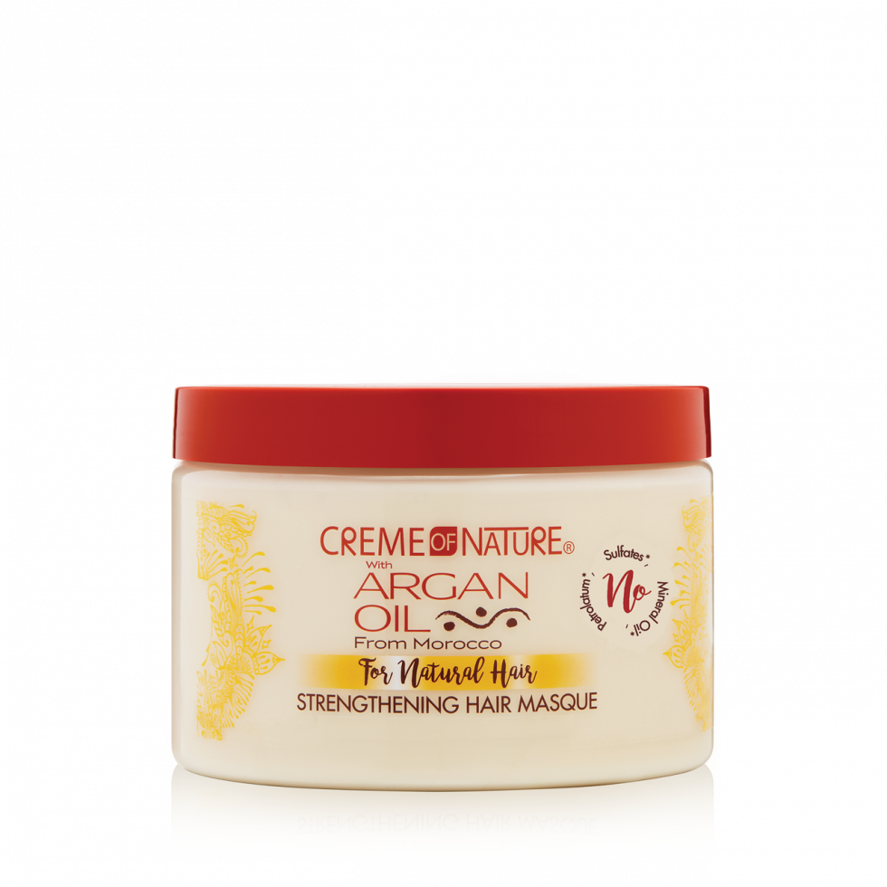 Creme of Nature Argan Oil For Natural Hair Strengthening Hair Masque 11.5oz