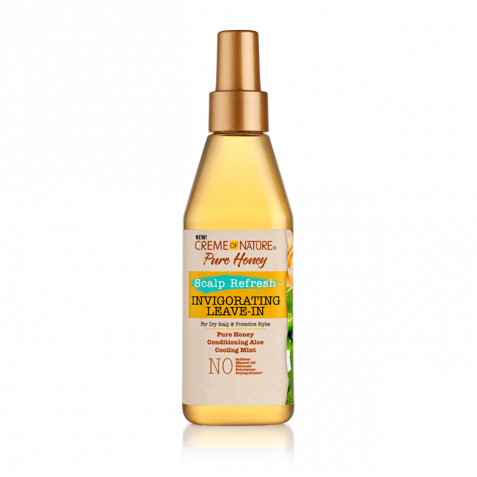 Creme of Nature Pure Honey Scalp Refresh Invigorating Leave-In 8oz