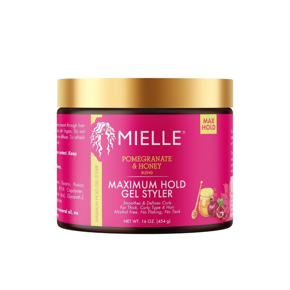 Mielle Pomegranate &amp; Honey Maximum Hold Gel Styler 16oz