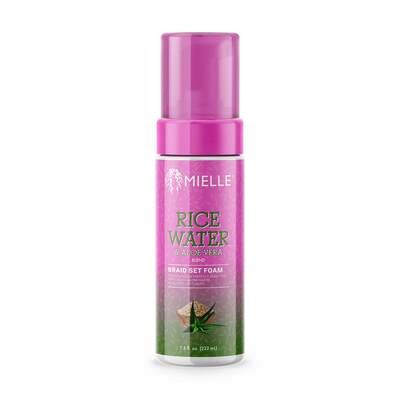 Mielle Rice Water &amp; Aloe Vera Braid Set Foam 7.5oz
