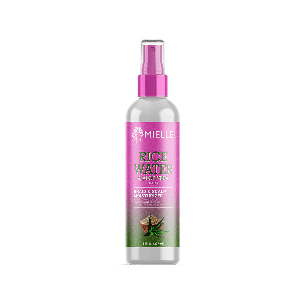 Mielle Rice Water &amp; Aloe Vera Braid &amp; Scalp Moisturizer 8oz