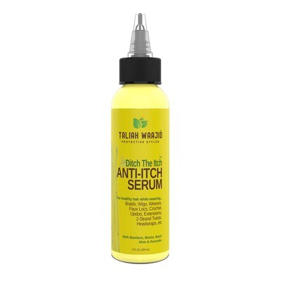 Taliah Waajid Protective Styles Ditch The Itch Bamboo, Basil And Peppermint Anti Itch Serum 2oz