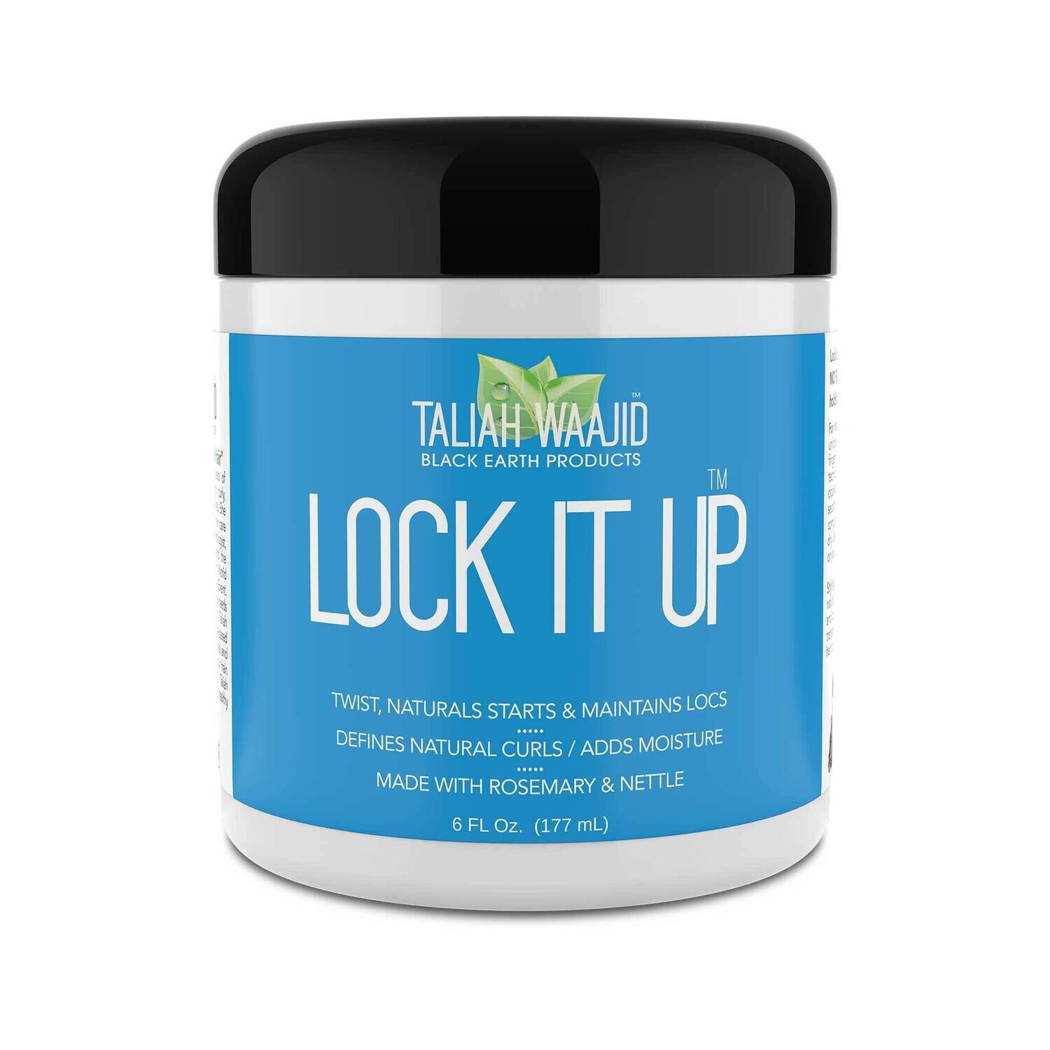 Taliah Waajid Black Earth Products Lock It Up for Natural Hair 6oz