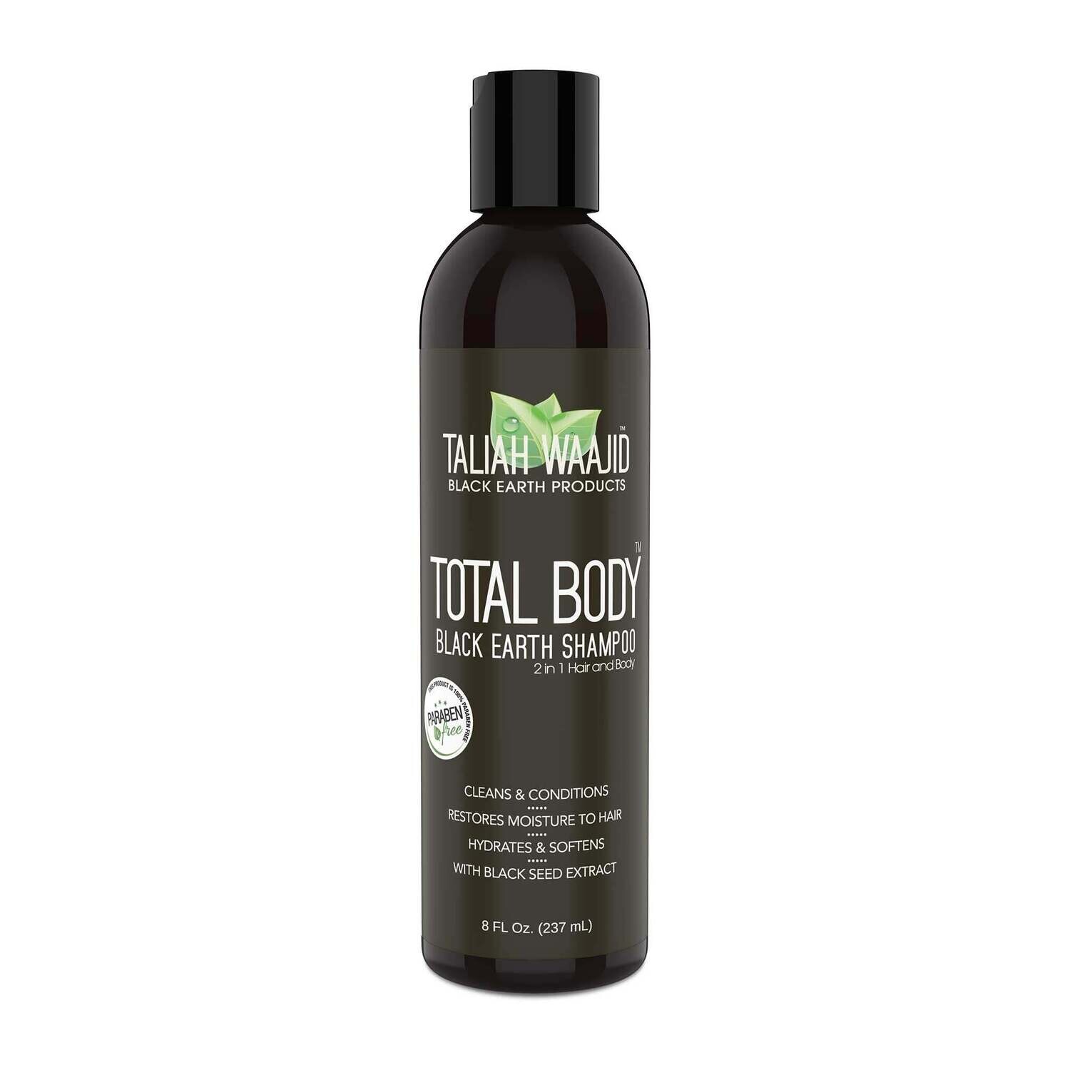 Taliah Waajid Black Earth Products Total Body Black Earth Shampoo 8oz
