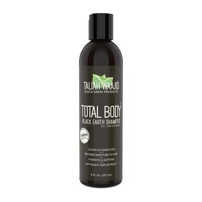 Taliah Waajid Black Earth Products Total Body Shampoo 8oz