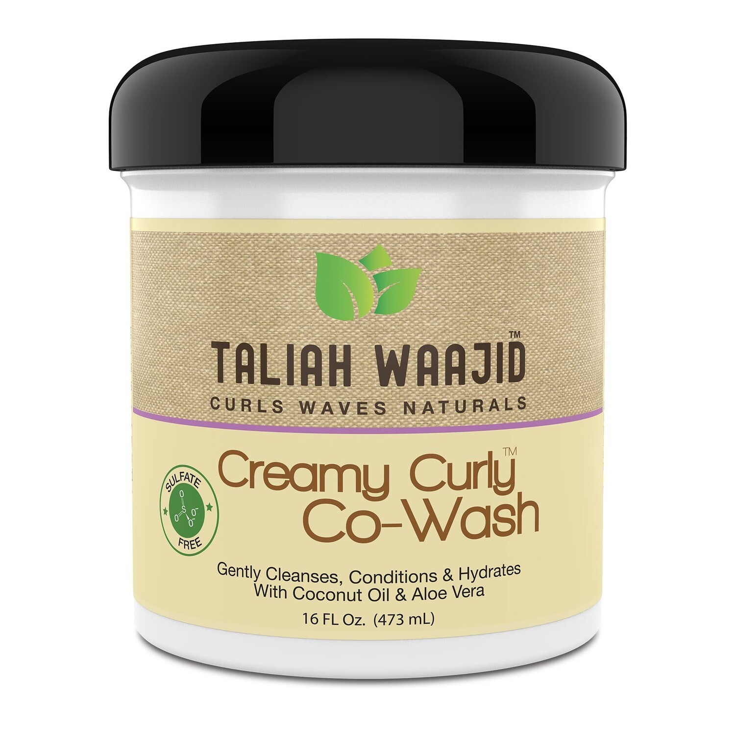 Taliah Waajid Curls,Waves &amp; Naturals Creamy Curly Co-Wash 16oz