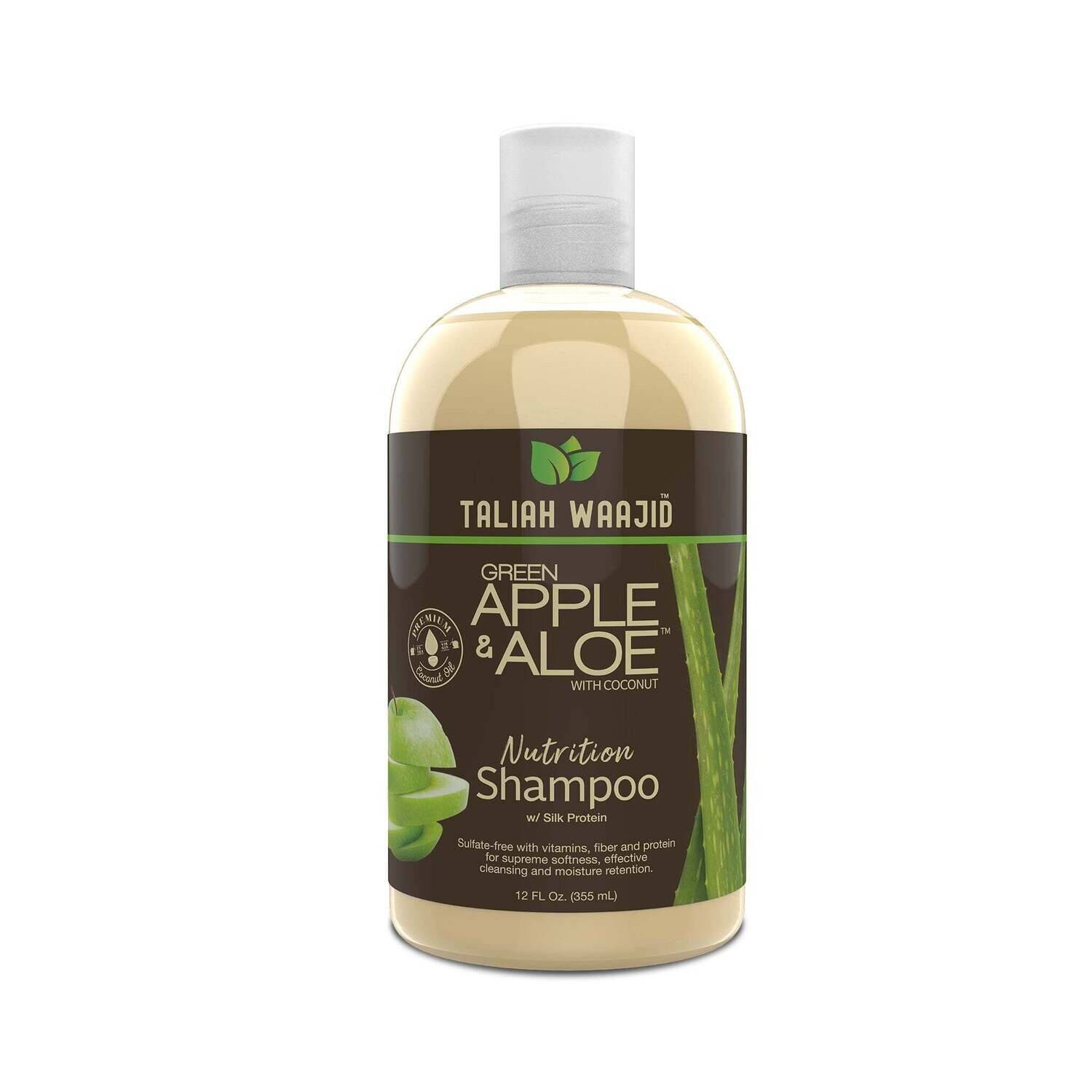 Taliah Waajid Green Apple &amp; Aloe Nutrition Shampoo 12oz