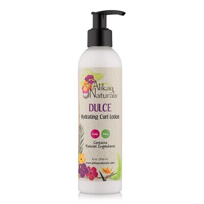 ALIKAY NATURALS DULCE HYDRATING CURL LOTION 8oz