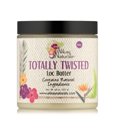 ALIKAY NATURALS TOTALLY TWISTED LOC BUTTER 8oz