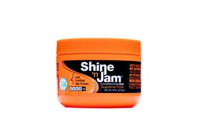 Ampro Shine 'N Jam Conditioning Gel 8oz - Supreme Hold