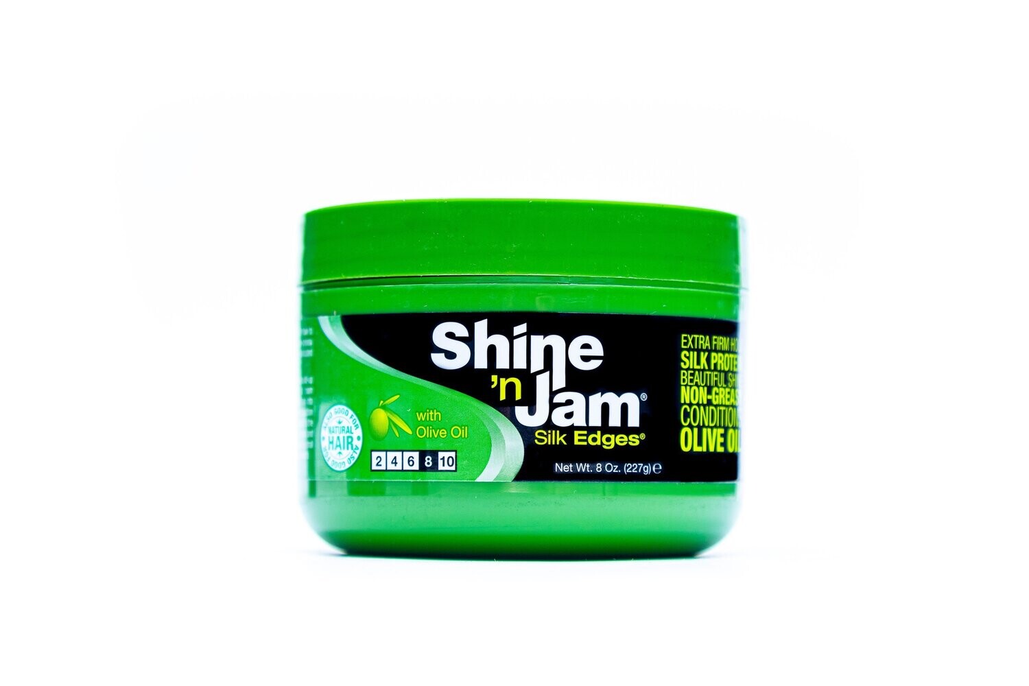 Ampro Shine 'n Jam Silk Edges 2.25oz- Olive Oil