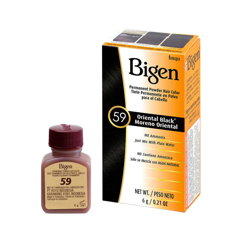 Bigen Permanent Powder Hair Color .21oz, Color: 59 Oriental Black