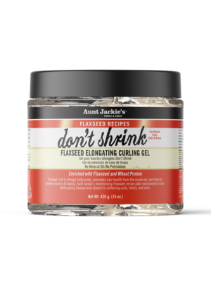 Aunt Jackie's Flaxseed Don’t Shrink Elongating Curling Gel 15oz