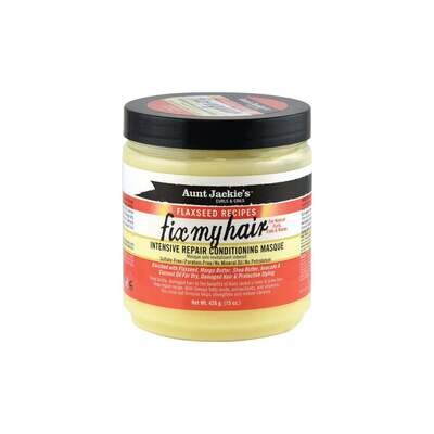 Aunt Jackie's Flaxseed Fix My Hair Intensive Repair Conditioning Masque 15oz