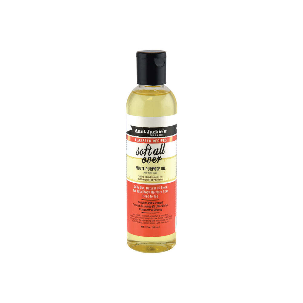 Aunt Jackie's Flaxseed Soft All Over Multi-purpose Oil 8oz