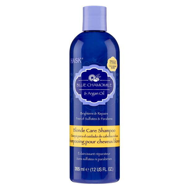 Hask Blue Chamomile &amp; Argan Oil Blonde Care Shampoo 12oz
