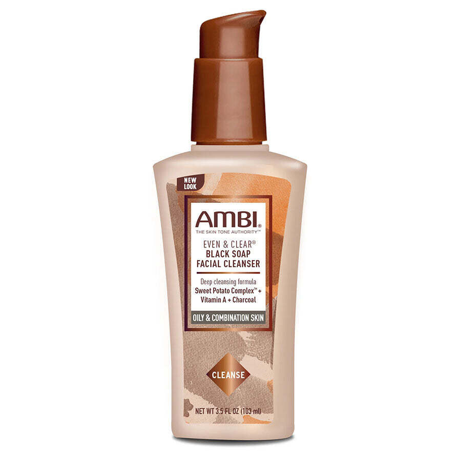 Ambi Even &amp; Clear Black Soap Facial Cleanser 3.5oz