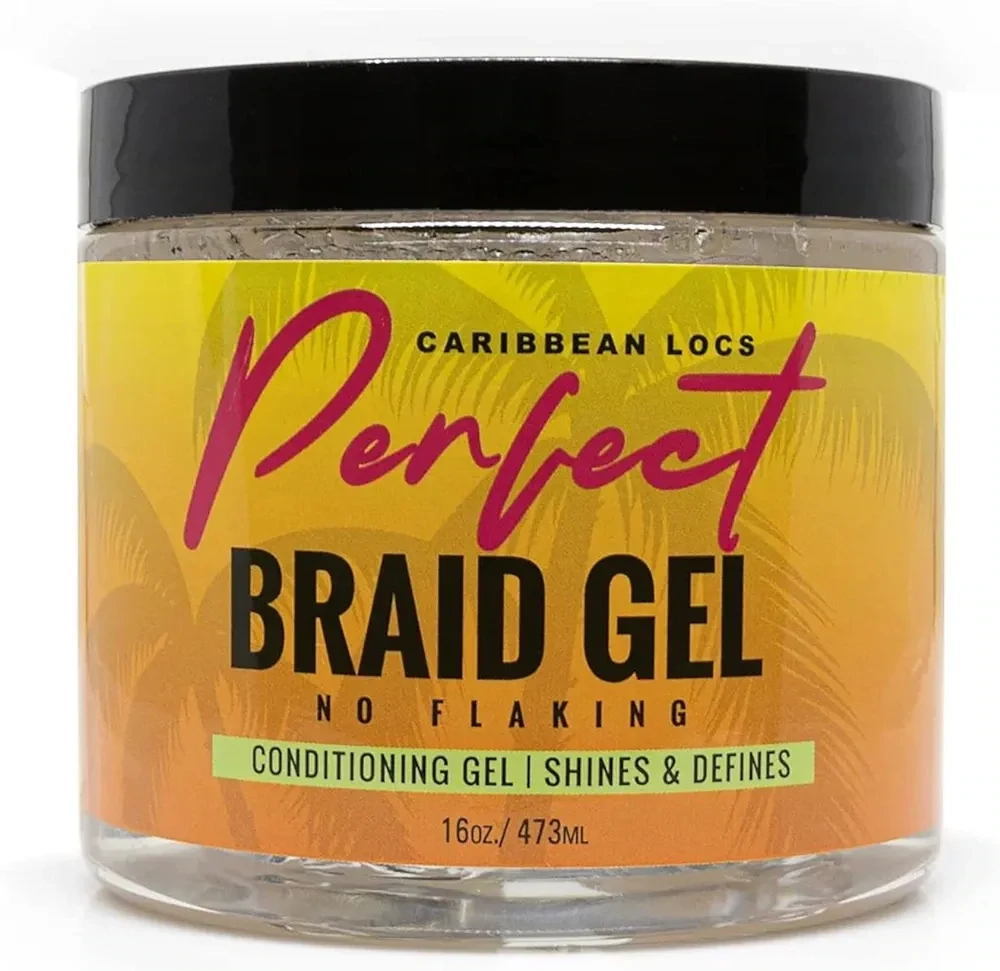 Caribbean Locs Perfect Braid Gel 16oz, Size: 16oz