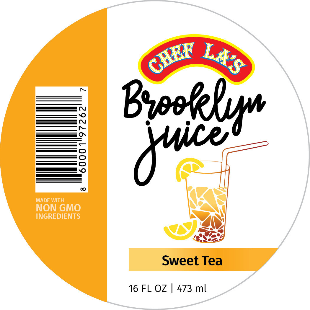Chef La's Brooklyn Juice Sweet Tea - 16oz