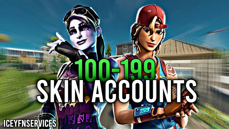 Stacked 100-199 Skin Account