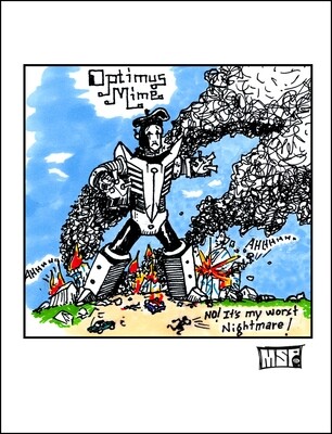 Optimus Mime - Single Card