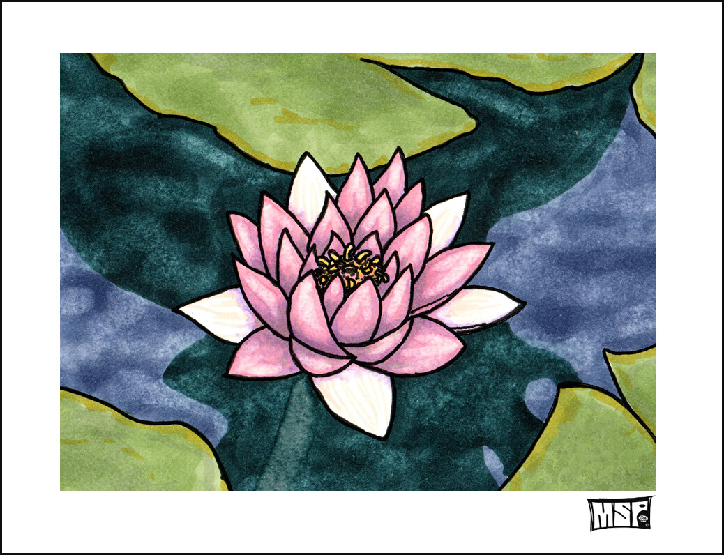 Lotus Flower - Print Lotus Flower - Print