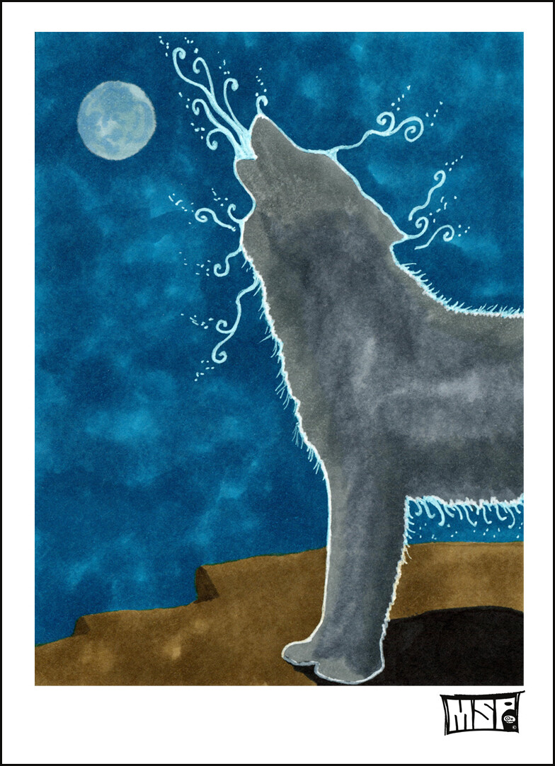 Wolf Howl - Single Card