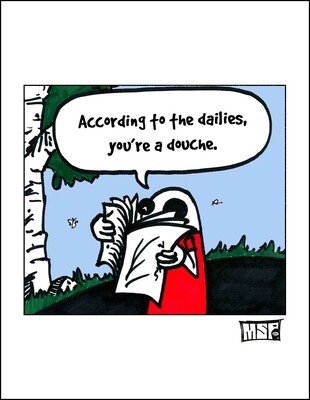 According to the Dailies - Single Card