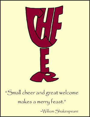 Cheer - Color - Single Card