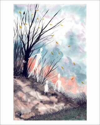 Ghosties 2 - Print
