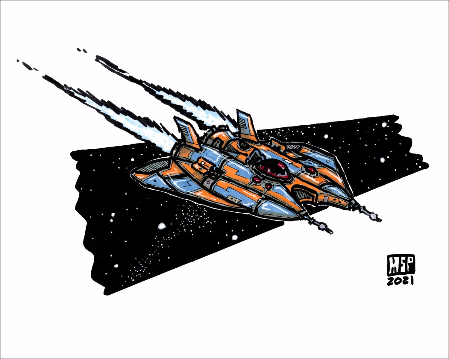 Fighter 2 - Print