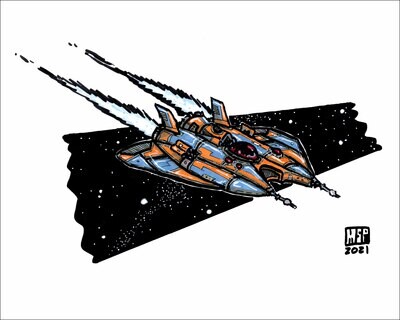 Fighter 2 - Print