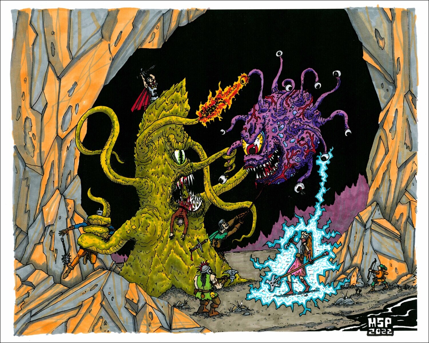 Roper Beholder Party - Print