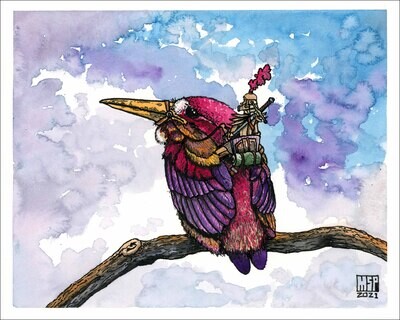 Fisher Mount - Print