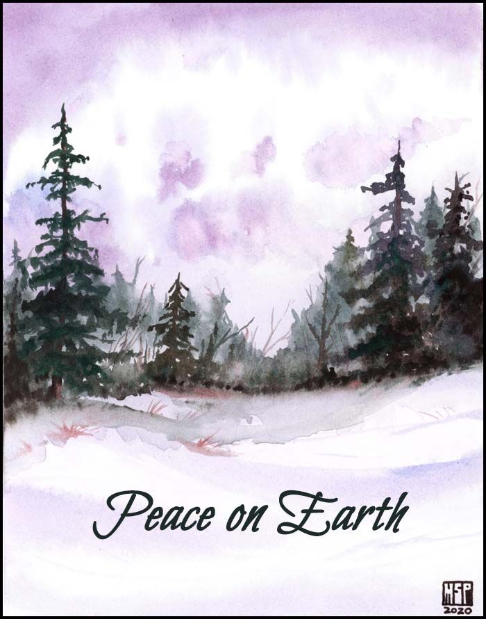 Peace Trees - Boxed Cards
