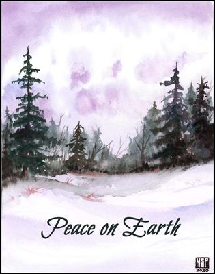 Peace Trees - Boxed Cards